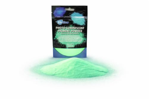 100 g Glow pigmenti luminescenti Eli-Glows pigmento giallo/verde, Stronzio alluminato, Neon polvere verde fosforescente pigmento afterglow