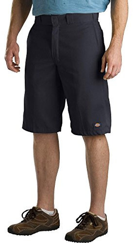 Dickies Herren-Shorts, 33 cm, lockere Passform, mit Mehreren Taschen, schwarz, 58