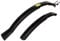 M-Wave Mud Max Universal V Schutzblech Set 26-29 Mit Klettband, schwarz
