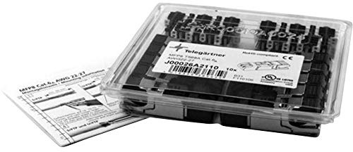 Telegärtner RJ45 STECKER GESCH MFP8 CAT6A 10 St.