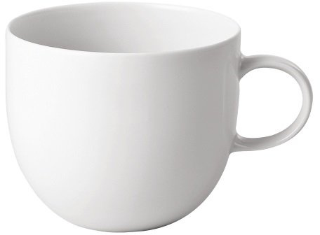 Rosenthal Zauberflöte Weiß Kaffee-Obertasse