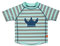 Camiseta de manga corta Rashguard para bebé de Lässig, 1431005804 Striped Aqua Talla:6 meses
