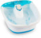 Homedics Bubble Mate Spa pour les pieds, bain de pieds contrôlé au toucher avec bulles tonifiantes et anti-éclaboussures, nœuds de massage surélevés et pierre ponce amovible