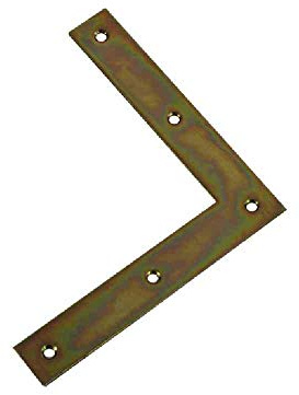 Alberts 332853 Eckwinkel | sendzimirverzinkt | 120 x 120 x 20 mm