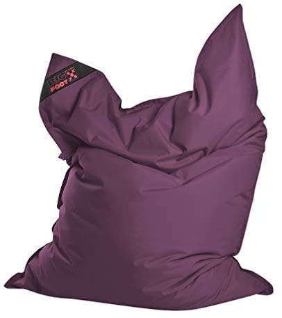 MAGMA Outdoor-Sitzsack BIG FOOT aubergine