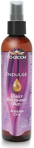 BIO-GROOM - Pflegespülung mit Argan Öl für Hunde - Gegen Verfilzungen - Hundebadezubehör für empfindliche Haut - Frei von Tierquälerei Hundespray - 355 ml