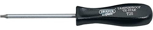 Draper 34117 Expert Quality Tx-Star T25T Tamperproof Security Screwdriver, 100mm , Blue