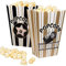 Boland 44210 Popcorn Bowl Set Hollywood White/Black/Gold