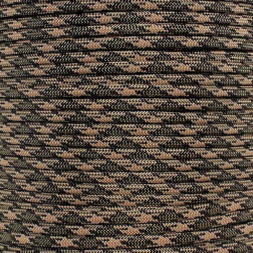 Paracorde Planet en nylon 249,5 kilogram de type III 7 brins Corde, Rattler