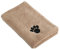 Luxurious Beige Microfibre Super Absorbent Pet Towel - 110cm x 71cm (1 Pc.) - Premium Quality Microfiber - Ideal for All Breeds