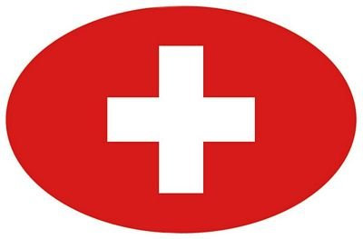 Autoaufkleber Wappen Fahne Schweiz Flagge NEU Aufkleber