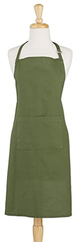 DII Everyday Basic Collezione Cucina, Cotone, Salvia, Standard, Chef Apron
