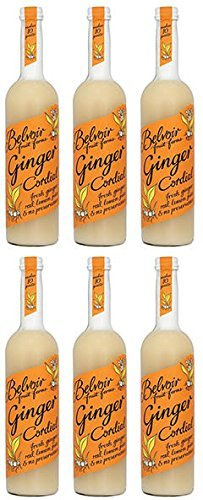 (6 PACK) - Belvoir - Ginger Cordial | 500ml | 6 PACK BUNDLE