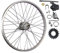 Laufrad 20 Zoll Hinterrad Fahrrad Shimano Nexus 3 Gang Nabenschaltung Silber RBN