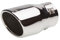 Simoni Racing Embout d'Échappement Ovale/Oblique Inox - 95x82xL147mm - Montage ->65mm