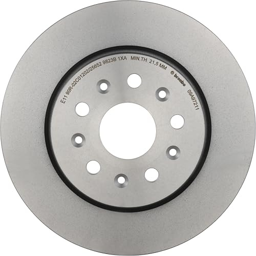 Brembo 09.A972.11 UV Coated vented Rear Brake Rotor BUICK (SGM)/CADILLAC (SGM)/CHEVROLET/OPEL/ROEWE (SAIC)/SAAB/VAUXHALL OE# 569128