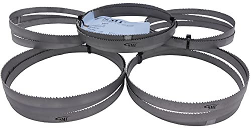SMI 5er SET Bandsägeblatt Bi-Metall M42 Abmessung 1638 x 13 x 0,65 mm 10/14 ZpZ z.B. für Optimum, Epple, Holzmann, Sägeband
