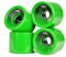 JUCKER HAWAII Longboard Rollen - Allround Cruiser Wheels Kahuna - Das perfekte Upgrade für Dein Board - Premium Longboard Rollen passend für jedes Longboard (Set - 4 Rollen)