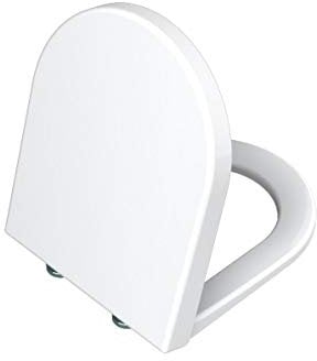 Vitra S50 Toilet Seat with Slow-Close Mechanism 003/309 White S50 WC-Sitz und Deckel, weiß, Nicht zutreffend