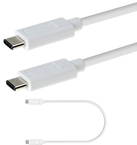 TECHGEAR USB C auf USB C Kabel 30 cm 3.1 Kompatible mit Samsung S24 S23 S22 S21 S20 S20 FE Plus Ultra, A15, A14, A24, Pixel 8/7/6/Pro, iPad mini 6, Air 4/5, iPad Pro 12.9, iPad Pro 11, iPad 10,
