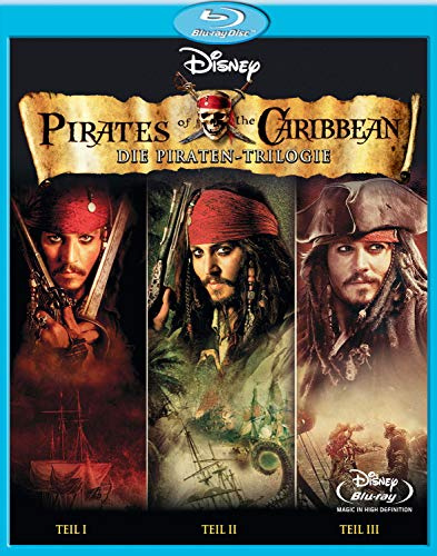Pirates of the Caribbean - Die Piraten-Trilogie (6 Blu-rays) [Blu-ray]