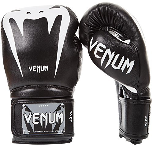 Venum Giant 3.0 Guantes de Boxeo, Muay Thai, Kickboxing, Unisex Adulto, Negro, 10 Oz