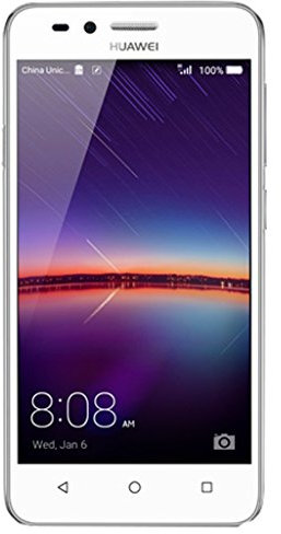 Huawei LUA-L21 Y3 II LTE Dual SIM Smartphone (11,4 cm (4,5 Zoll), 8GB, 1 GB RAM Speicher, 854 x 480 Pixel, Android 5.1 Lollipop) Artic-weiß