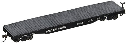 Bachmann Treni - 52' Flat Car - NORTHERN PACIFIC - Scala HO