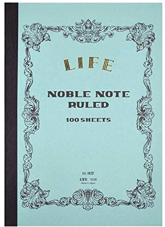 Life Noble Note Horizontal Ruled Line 8 Mm B5 N38 by Life