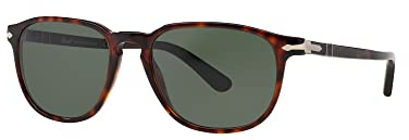 Persol PO3019S 24/31 Brown Havana PO3019S Oval Sunglasses Lens Category 3 Size 55mm