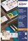 AVERY Zweckform C32011-25 Bedruckbare Visitenkarten, Glatte Kanten 85 x 54mm Weiß 250 St. Papierfor