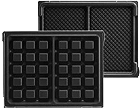 Lagrange 020122 - Juego de placas de repuesto para gofrera (aluminio, 150 x 100 mm)
