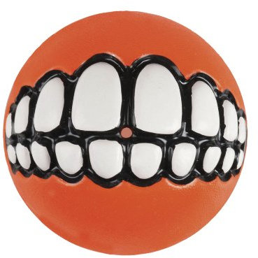 ROGZ GR04-D Grinz Ball/Spielzeug, L, orange