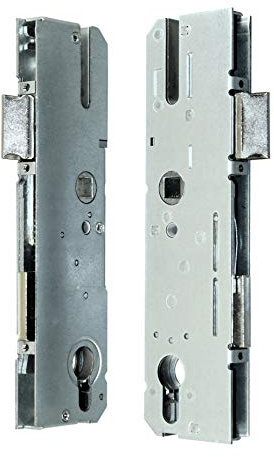 KFV Reparatur Schlosskasten Hauptschloss AS 8250 Dornmaß: 45mm (42mm) / Entfernung: 92mm, incl. SN-TEC® Montagematerial zum Schrauben und Nieten & SN-TEC® Montageanleitung
