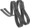 Equinate Slimline Mono Steigbügelriemen Schwarz 70 cm