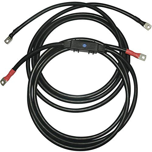 IVT Passendes Anschlusskabel 16mm² 1m für Sinus-Wechselrichter mit 200 A-Sicherung und Sicherungshalter