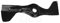 45 cm. Lama standard per tosaerba a motore ed elettrici. Lunghezza [mm]: 450ZB: 32AL: AB: esecuzione: foro standard Ø [mm]: pezzo per unità: codice: