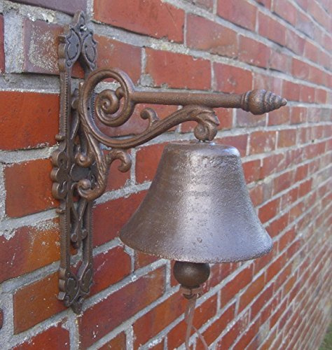 Unbekannt TÜRGLOCKE ANTIK Nostalgie Stil TÜRKLINGEL Glocke LANDHAUSSTIL GUSSEISEN NEU