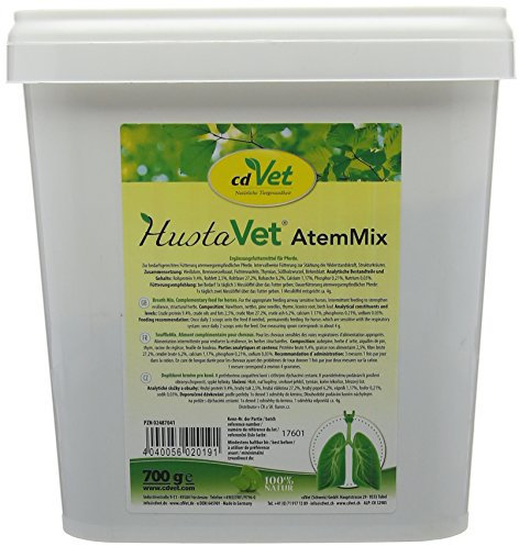 cdVet Atem Mix für Pferde - Natürliche Unterstützung empfindlicher Atemwege und Immunsystem mit Kräutern