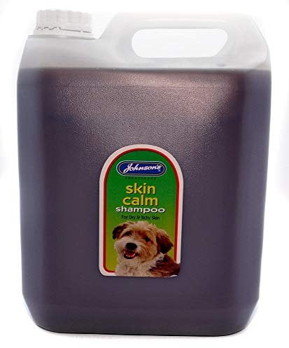Johnsons Skin Calm Shampoo for Dogs, 5 Litre, clear