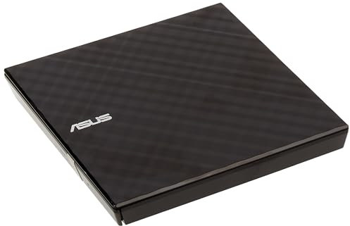 Asus Asus External Slim 8X Dvd-Rw Stylish Cut Design Optical Drive Sdrw-08D2S-U/Blk/G/As