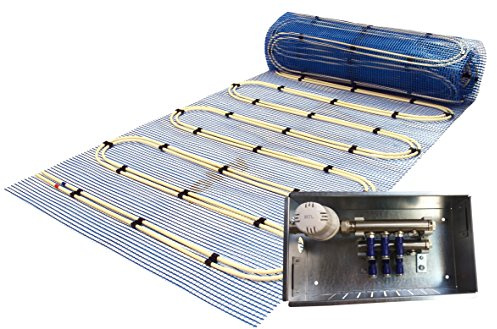 Jollytherm Aquaheat Professional Doppelrohr Warmwasser Fußbodenheizung Komplettpaket, 1 Stück, 10252