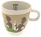 Douwe Egberts Design Tasse Kaffee Becher Kaffeetasse Grün Porzellan 250 ml