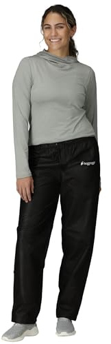 FROGG TOGGS Women's Pro Action Waterproof Pant, Black, Small