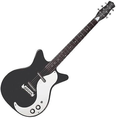 Danelectro DC59M-BTB Back to Black Gitarre, Schwarz