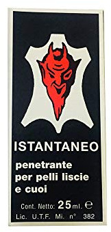 Tinte líquido penetrante para pieles lisas y cuero