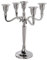 Atmosphera - Bougeoir 5 têtes - métal - Argent - H27 cm