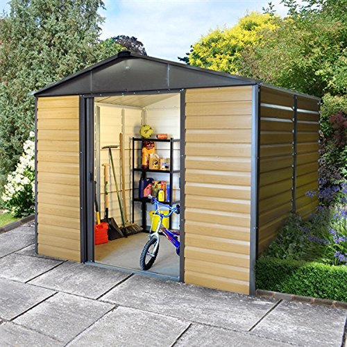 Yardmaster 10x6 Balmoral Metal Shed 106WGL+ With Floor Support Kit
