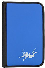 Sub Book Logbuch blau mit Tauchgangsseiten Motiv: Taucher
