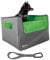 Kurgo Rear Car Booster Seat for Dogs Or Cats | Dog Car Seat | Dog Seatbelt Tether| Carrier Car Seat for Petsup To 30 lb | Helps with Canine Car Sickness | Skybox Booster | Grass Green/ Charcoal